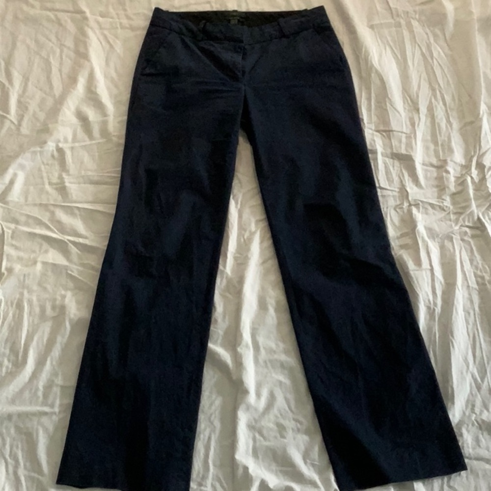 Navy trousers pants